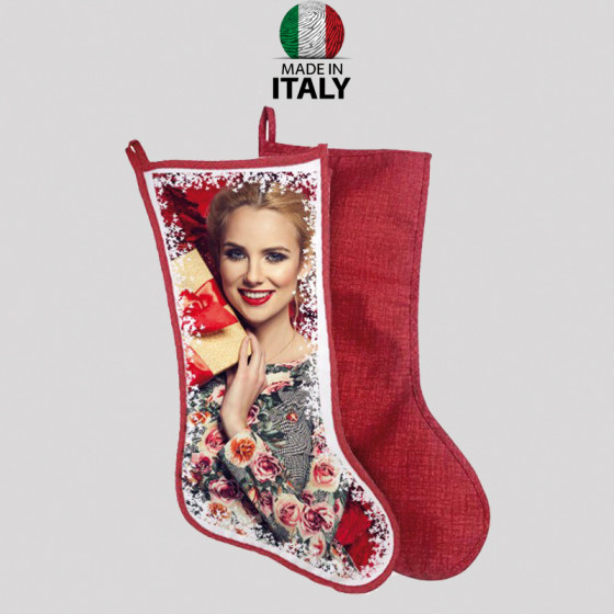 Befana sock retro Fineart Red